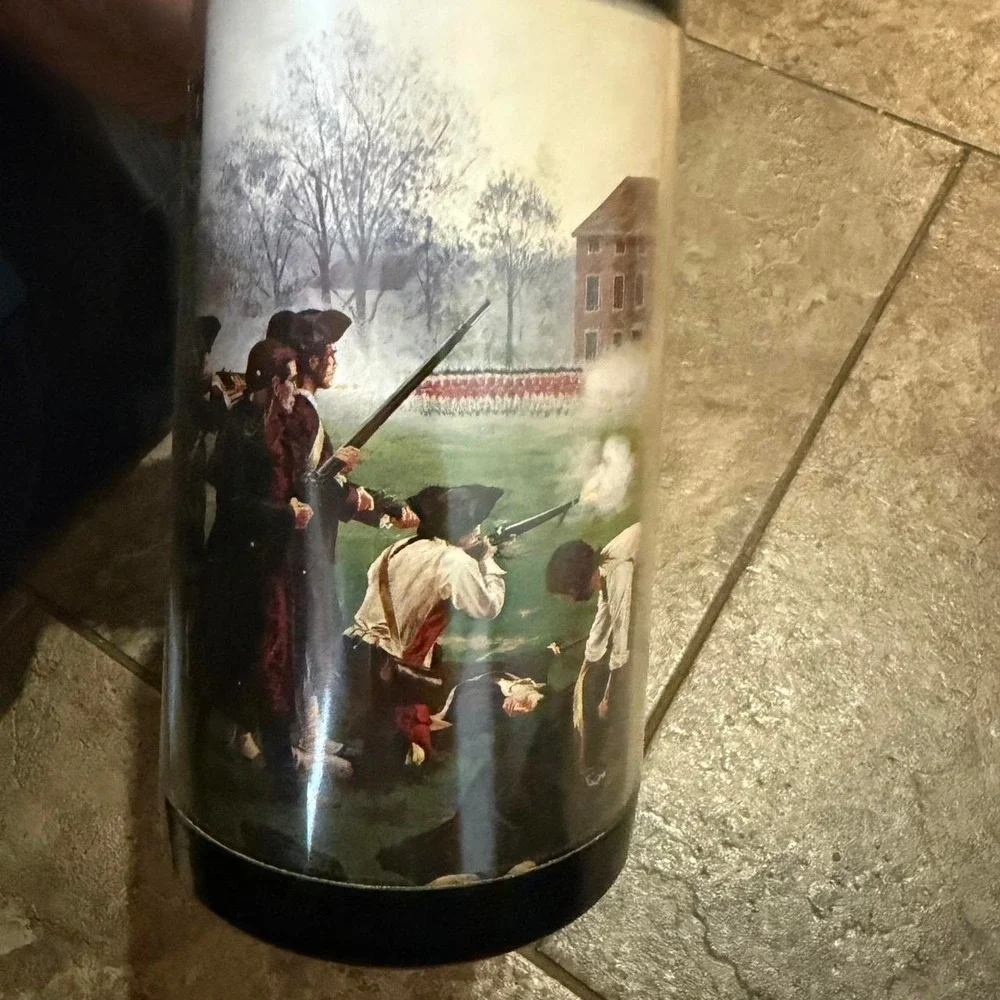 vintage American revolution mugs